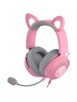 Гарнитура Razer Kraken Kitty V2 Pro розовый, проводная, USB, подсветка