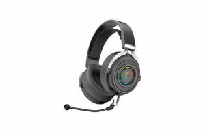 Гарнитура Bloody G535P чёрный/серебристый, проводная, подсветка
