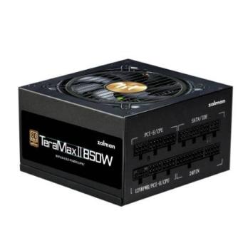 Блок питания Zalman ZM850-TMX2 VIEW, 850W, ATX12V v3.0, APFC, 12cm Fan, 80 PLUS Gold Gen5, Full Modular, side ARGb lights, Retail