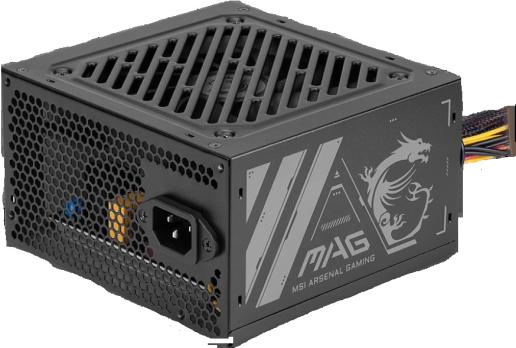 Блок питания MSI MAG A500N-H 500W, Non-Modular