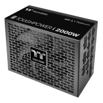 Блок питания Thermaltake ATX 2000W Toughpower i Gen.5 80+ platinum 24pin APFC 140мм fan color LED 12xSATA Cab Manag RTL