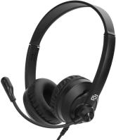 Гарнитура Oklick HS-M500 чёрный, проводная, USB