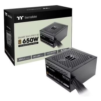 Блок питания Thermaltake Smart BX3 Pro SE/0650W/Non Modular/Non Light/Single Voltage/Analog/80 PlusBronze/EU/Non JP CAP/Etched Flat Cables/Gen 5