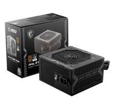 Блок питания MSI ATX 750W MAG A750BN PCIE5 II 80+ bronze (20+4pin) APFC 120mm fan 3xSATA RTL