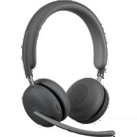Гарнитура Logitech Zone Wireless 2 UC Graphite серый, беспроводная, Bluetooth 5.2, ANC