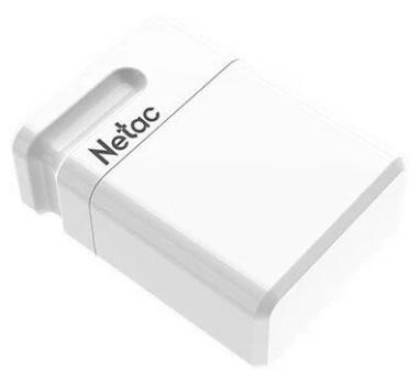 Флешка USB Netac U116 (NT03U116N-064G-20WH), 64Gb, USB 2.0, R/W 70/30, белый