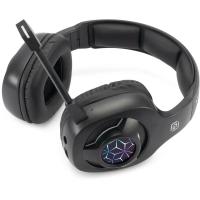 Гарнитура Oklick HS-L575G чёрный, беспроводная + проводная, Bluetooth