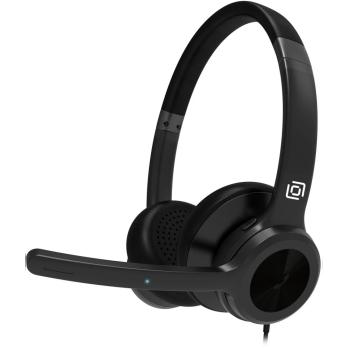 Гарнитура Oklick HS-L800 чёрный, проводная, USB