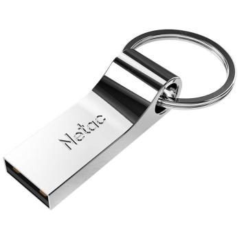 Флешка USB Netac U275 (NT03U275N-016G-20SL), 16Gb, USB 2.0, R/W 50/15, серебристый