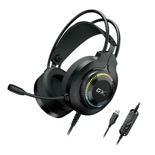 Гарнитура Genius HS-GX580U чёрный, проводная, USB, подсветка