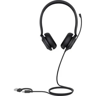 Гарнитура Yealink UH35 Dual UC чёрный, проводная, USB