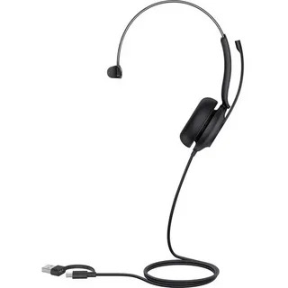 Гарнитура проводная Yealink UH35 Mono UC черный 1308138