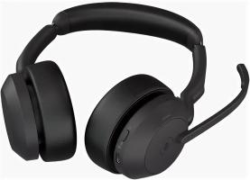 Гарнитура Jabra Evolve2 55 чёрный, беспроводная, Bluetooth, до 18 ч