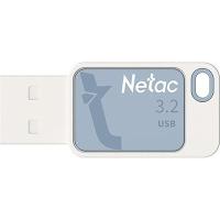Флешка USB Netac UA31 NT03UA31N-064G-20BL), 64Gb, USB 2.0, R/W 110/45, синий/белый