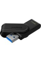 Флешка USB Kingston DataTraveler Exodia S (DTXS/64Gb), 64Gb, USB 3.2 Gen 1, R/W 150/60, черный