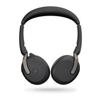 Гарнитура Jabra Evolve2 65 Flex чёрный, беспроводная, Bluetooth, до 32 ч