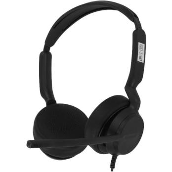 Гарнитура Yealink UH42 Dual UC чёрный, проводная, USB