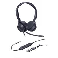 Гарнитура Yealink UH42 SE чёрный, проводная, USB