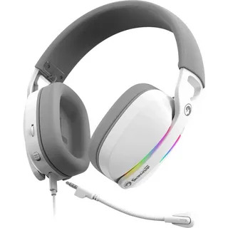 Гарнитура Marvo Pulz 70S Gaming Headset белый, проводная, USB, 7.1 Surround, RGB-подсветка