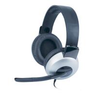 Гарнитура Genius HS-05A серый-чёрный, проводная, 3.5 мм