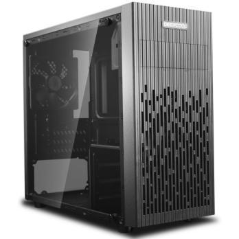 Компьютерный корпус Deepcool MATREXX 30 без БП, большое боковое окно, черный, MICRO ATX/MINI-ITX