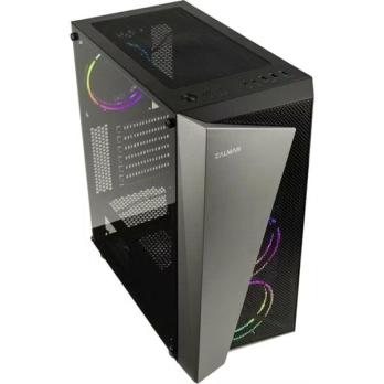 Компьютерный корпус ZALMAN S4 Plus, ATX, черный, WINDOW, 1x5.25