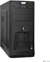 Компьютерный корпус Miditower ExeGate CP-603UB Black, ATX, (CP450W, 80мм), 2*USB+2*USB 3.0, Audio, замок блокировки кнопки питания