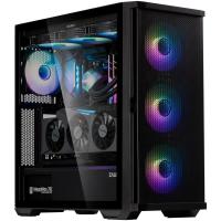 Компьютерный корпус ZALMAN Z10, ATX, черный, WINDOW, 2x3.5