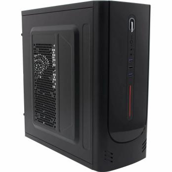 Компьютерный корпус Miditower ExeGate XP-340U (ATX, без БП, 1хUSB/2хUSB 3.0, аудио)