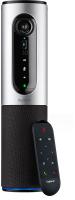 Веб-камера Logitech ConferenceCam Connect 1920x1080, 30 кадр/с, USB, микрофон (2 шт, шумоподавление), автофокус, автоосвещение, серебристый