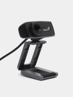 Веб-камера Genius FaceCam 1000X 1280x720, 30 кадр/с, USB, микрофон, универсальное крепление