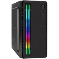 Компьютерный корпус Minitower ExeGate mEVO-7805-XP600 (mATX, БП XP600 с вент. 12см, 2*USB+1*USB 3.0, аудио, черный, с 2*RGb подсветкой)