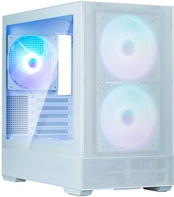 Компьютерный корпус ZALMAN P30 AIR, MATX, белый, WINDOW, 2xCombo (3.5'' or 2.5''), 3x2.5