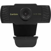 Веб-камера ExeGate BusinessPro C922 2K 2560x1440, 30 кадр/с, USB Type-A, микрофон (шумоподавление), универсальное крепление, штатив в комплекте