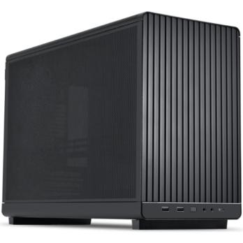 Компьютерный корпус Lian-Li A3 черный без БП mATX 10x120мм 2x140мм 2xUSB 3.0 1xUSB3.1 audio bott PSU