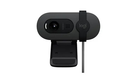 Камера Web Logitech Brio 95 графитовый 2Mpix (1920x1080) USB2.0 с микрофоном для ноутбука (960-001583)