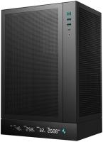 Компьютерный корпус Deepcool CH170 DIGITAL черный без БП mini-ITX 1x120мм 1xUSB 2.0 1xUSB 3.0 audio bott PSU