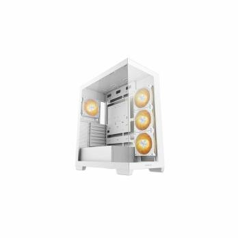Компьютерный корпус Deepcool CG580 4F V2 без БП, боковое окно (панорама), 4x120мм ARGB PWM вентилятора, черный, ATX (R-CG580-BKADA4-G-2)