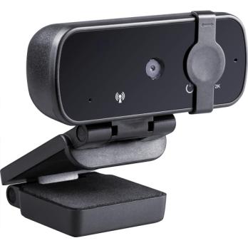 Веб-камера G-lens 2593 2560x1440, 30 кадр/с, USB Type-A, микрофон (шумоподавление), автоматическая фокусировка, автоосвещение, универсальное крепление
