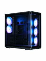 Компьютерный корпус ZALMAN MidTower P60 black (ATX, без БП, 2xUSB 3.0+USB Type C, 5x120мм ARGb) (Zalman P60 Black)
