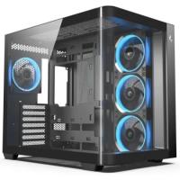 Корпус DeepCool CG530U 4F Black, Midi-Tower, чёрный, 4 x 120 мм