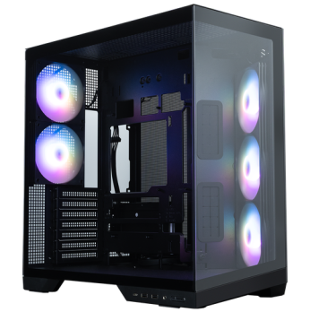 Корпус ZALMAN D50, ATX, BLACK, WINDOW, 2x3.5