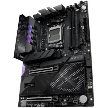 Материнская плата ASUS ROG CROSSHAIR X870E APEX, AM5, AMD X870E, 2xDDR5, 4xSATA, 5xM.2, 1xPCIe 5.0 x16, 1xPCIe 5.0 x8, 1xPCIe 3.0 x4, 1xPCIe 3.0 x1, 1xTOSLINK, 1x5Gb LAN, Wi-Fi 7, Bluetooth 5.4, 2xUSB-C 40Gbps, 1xUSB-C 10Gbps, 5xUSB-A 10Gbps, 2xUSB-