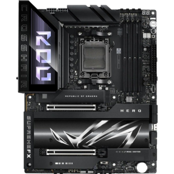 Материнская плата ASUS ROG CROSSHAIR X870E HERO BTF AM5 ATX 4xDDR5 PCIEx16 PCIEx4 5xM.2 4xUSB-C HDMI 5GLAN 2.5GLAN Wi-Fi 7