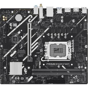 Материнская плата Asus PRIME B760M-F WIFI Soc-1700 Intel B760 2xDDR5 mATX AC`97 8ch(7.1) GbLAN RAID+HDMI+DP