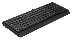 Клавиатура проводная A4Tech Fstyler FK15, USB, черный
