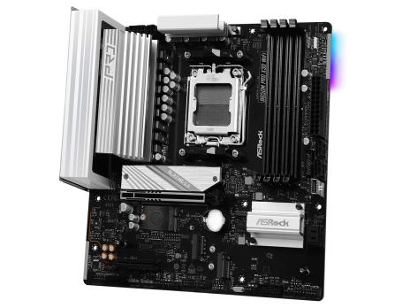 Материнская плата Asrock B650M PRO X3D WIFI Socket AM5 AMD B650 4xDDR5 mATX AC`97 8ch(7.1) 2.5Gg RAID+HDMI+DP