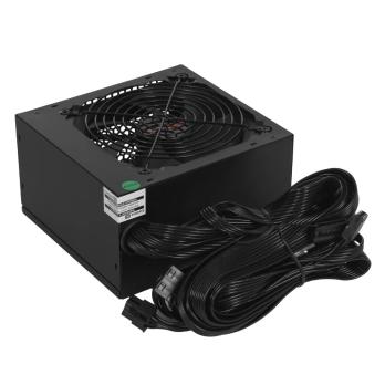 Блок питания ExeGate 500PPH-LT-S RTL (EX282040RUS-S), 500Вт, 80 PLUS, 120мм, модульный, черный
