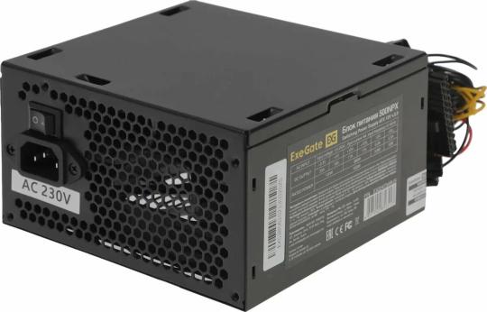 Блок питания ExeGate 500NPX (EX224734RUS-PC), 500Вт, 120мм, черный