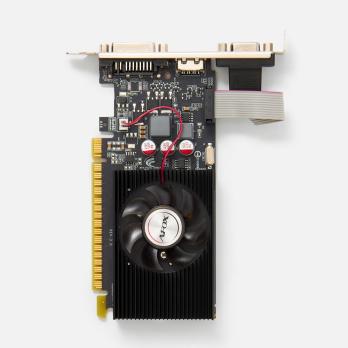Видеокарта AFOX GT610 1Gb LP DDR3 64BIT DVI HDMI VGA SINGLE FAN RTL